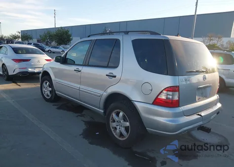 2005 Mercedes-Benz Ml 500 4Matic from USA, damaged, VIN 4JGAB75E55A531414